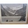 Image 2 : Antique Lake Louise Picture in Wooden Frame