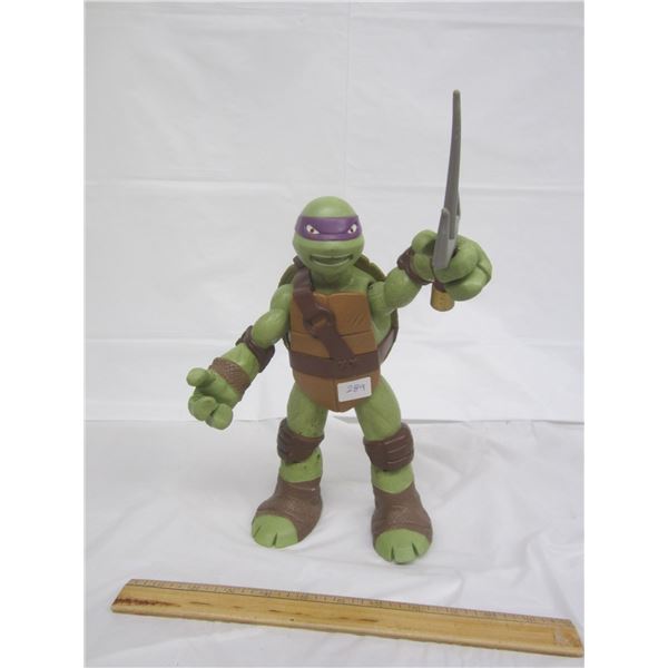 Large Vintage Ninja Turtle Action Figure 11 inches tall