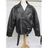 Image 1 : Rare Vintage Iron Maiden Leather Jacket with Large Patch on the Back Size XL