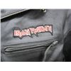 Image 2 : Rare Vintage Iron Maiden Leather Jacket with Large Patch on the Back Size XL