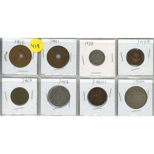 Foreign Currency Coin.