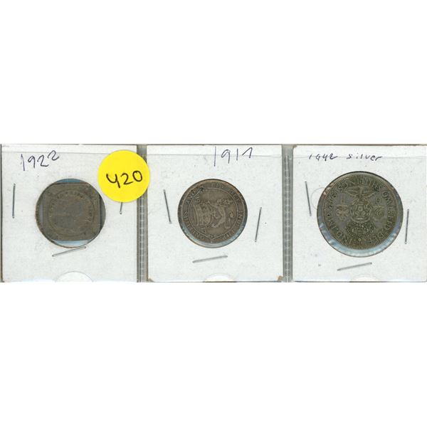 Foreign Currency Coin.