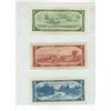 Image 2 : 1954 Canadian One Two and Five Dollar.