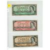 Image 1 : 1955 Canadian One Two and Fifty Dollar.