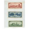 Image 2 : 1954 Canadian Two, Five Dollar and 1967 Canadian One Dollar.