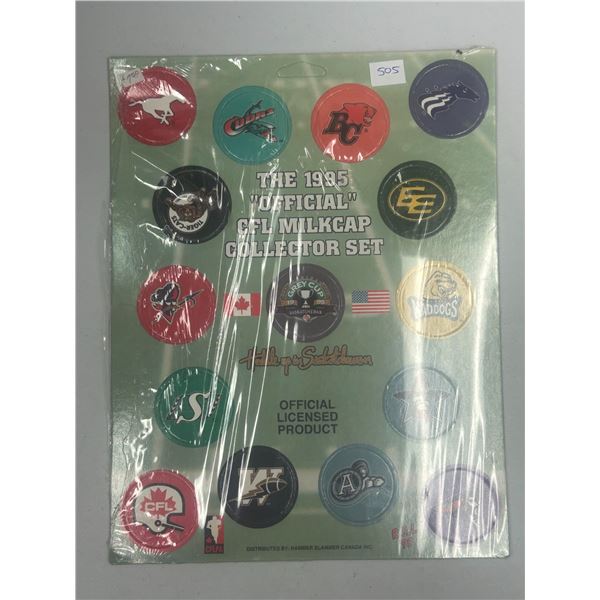 1995 CFL Milkcap Set