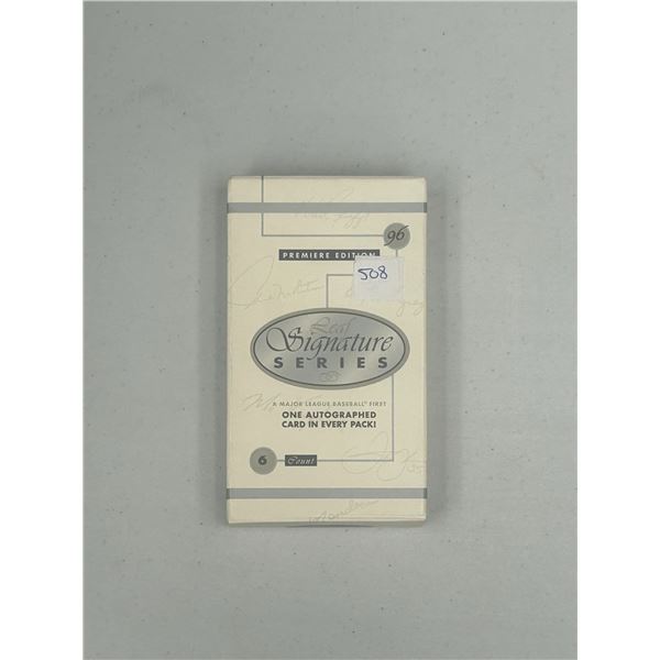 1996 Leaf Signature Series - Baseball Cards