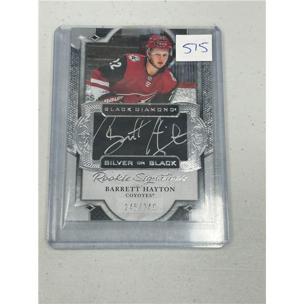 Barrett Hayton - Autographed Rookie Card