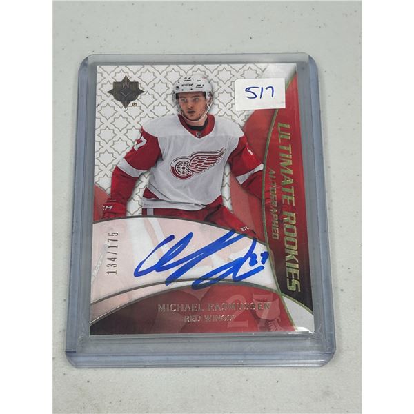 Michael Rasmussen - Autographed Rookie Card