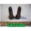 Image 1 : Vintage Tudor Plate S.P. Lead Salt and Pepper Shakers.