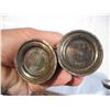 Image 4 : Vintage Tudor Plate S.P. Lead Salt and Pepper Shakers.
