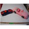 Image 1 : (2) Vintage Toy Cars. (Barbie and Super Car)