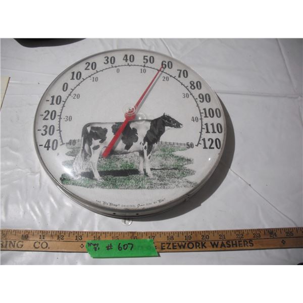 Vintage The Tru Temp Original Jumbo Dial by TCA - Thermometer. (12" in Diameter)