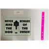Image 1 : Beware of owner sign