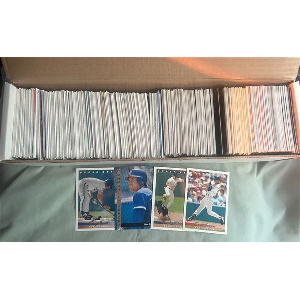 Box of Assorted Baseball Cards