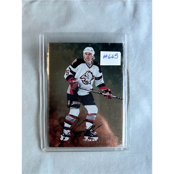 Jason Woolley - Autographed Card