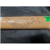 Image 3 : Vintage Genuine Louisville Slugger (Wells) Baseball Bat 34" Long Cracked Game Used.