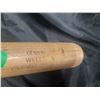 Image 4 : Vintage Genuine Louisville Slugger (Wells) Baseball Bat 34" Long Cracked Game Used.