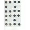 Image 2 : Lot Of Twenty (20) 2013 25c Secord Coins, 10 With Coloured Maple Leaves, Red