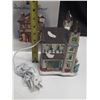 Image 1 : Lite-up Christmas Hand Painted Porcelain Church