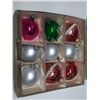 Image 2 : Lot of Nine (9) Vintage Christmas Tree Ornaments