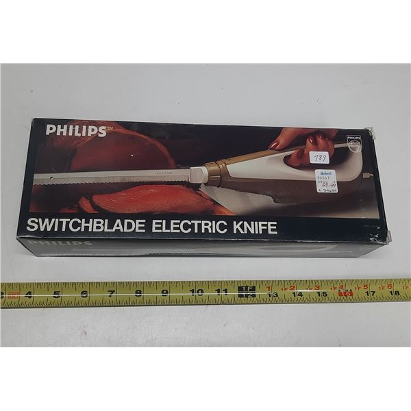 “Phillips” N.I.B. Switch Blade Electric Knife