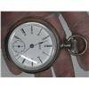 Image 3 : Pocket Watch - American Waltham - Silver Old - Serial # 7755603