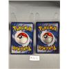 Image 2 : Pokemon Rayquaza GX-HP & Rayquaza VMax NR Mint Rainbow Cards (Cannot Verify Authenticity)