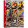 Image 2 : Pokemon Custom Folder w/ 18 Rainbow Holo Cards - 108 Total Cards (Cannot Verify Authenticity)