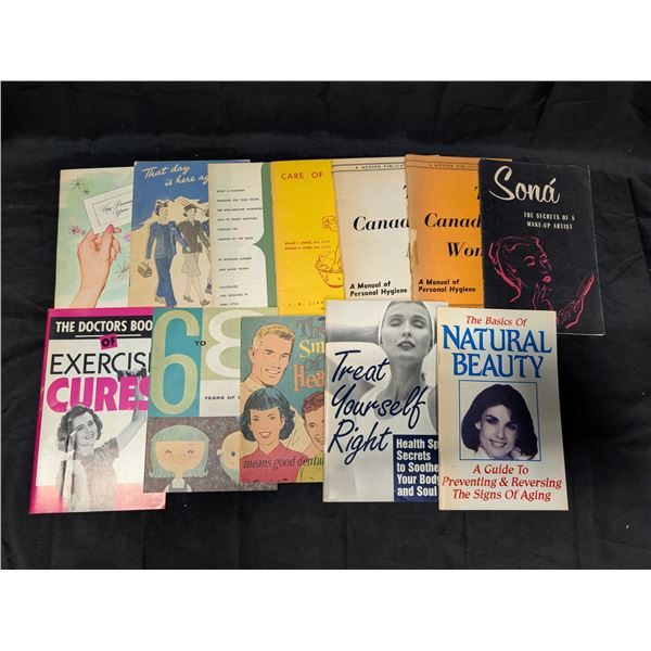 Lot collection of Vintage Women's Health Information