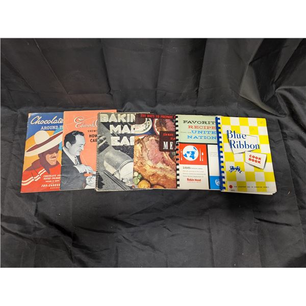 Lot collection of Vintage Cook Books