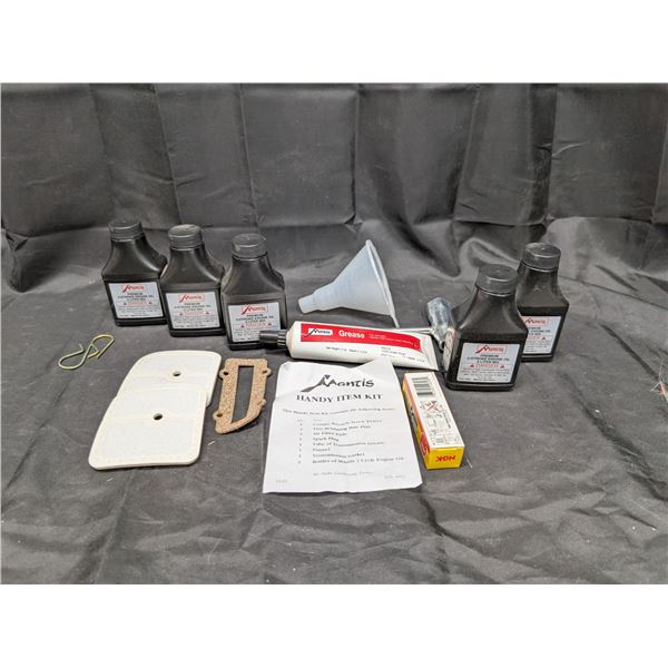 MANTIS Handy Item Kit (Combo Wrench/Screw driver, Air Filters Pads, Transmission Grease, and etc.)