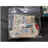 Image 4 : Collection of Vintage Post Cards (USED), Stamps, and pins