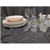 Image 2 : Collection of Shot glass, Wine Glasses, Plates, Mugs, and etc.)