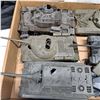 Image 2 : Various plastic tank models- some broken or parts missing