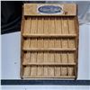 Image 1 : General store wooden spool display stand 15"H