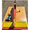 Image 2 : Rc Red and yellow gas powered plane - 59" wingspan - with remote, loast flown 20yr ago