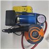 Image 1 : Air tank pressure gauge, air pump, stud finder