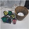 Image 1 : misc items, lights and basket