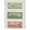 Image 2 : 1954 Canadian One, Two Dollar and 1967 Canadian One Dollar.