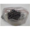 Image 1 : 54 Black 1/4" X 4" Hex Bolts.