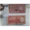 Image 4 : Lot of 4 Banknotes : 1967 Nigeria 1 Pound, 1939 Uruguay 100 Pesos, (2) 1981 Mexico 50 Pessos.