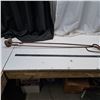 Image 1 : Pair of branding irons- J and R