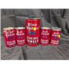 Image 1 : (5) Blue Ribbon Tins