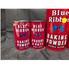Image 2 : (5) Blue Ribbon Tins