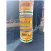 Image 1 : (3) Black Cat Cans