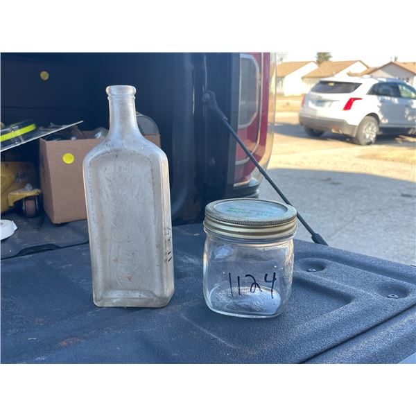 Watkins Bottle & Mason Jar