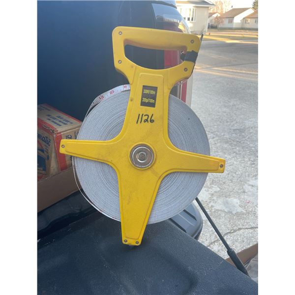 Power Fist 330FT Cloth Measuring Tape