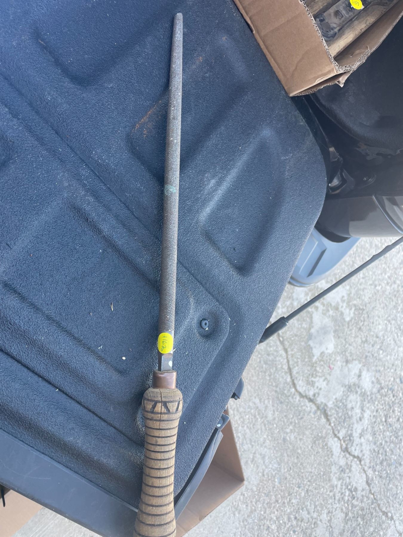 Large Rat Tail File - Schmalz Auctions