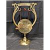 Image 1 : Table gong brass Antique style with mallet